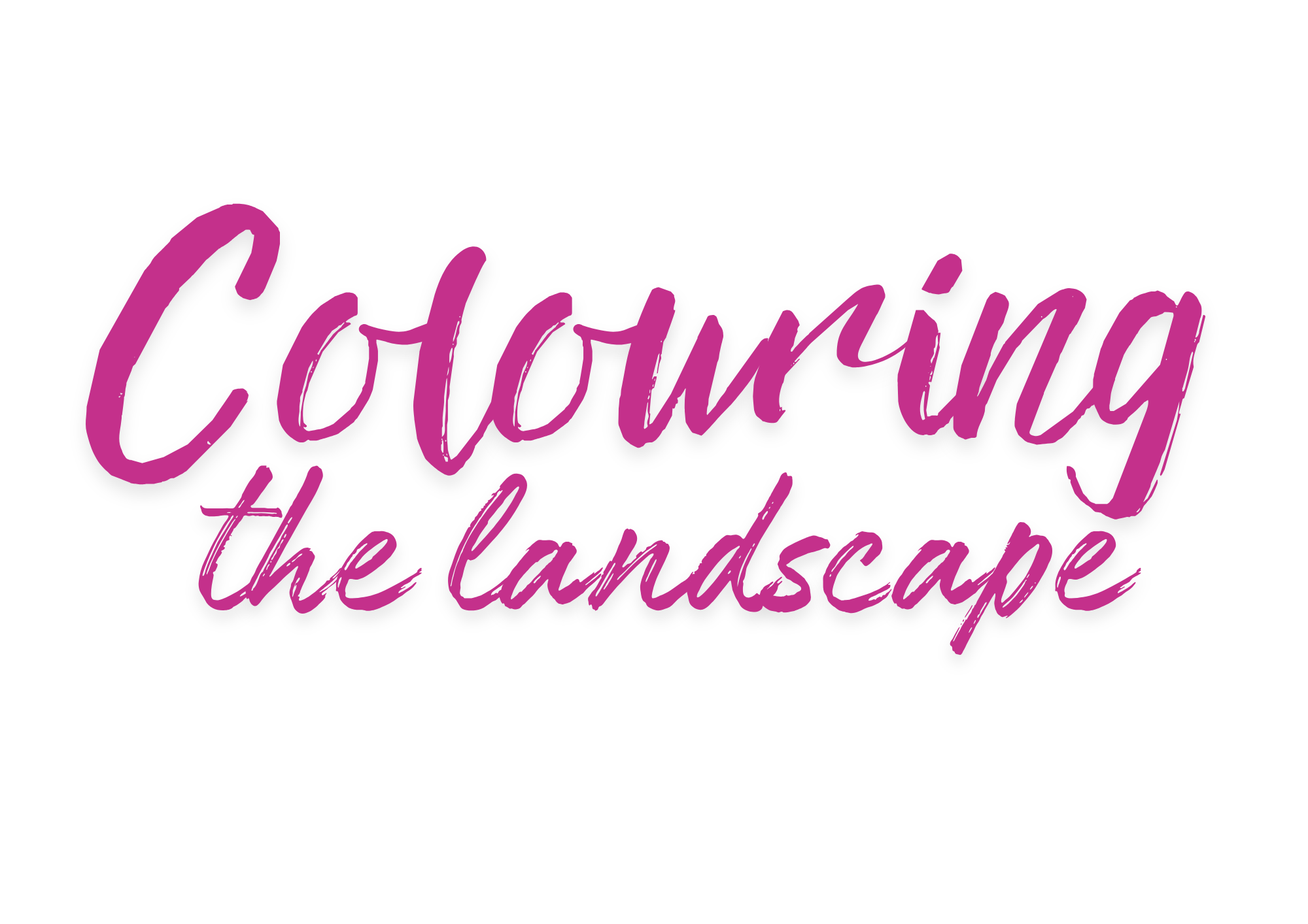 Colouring the Landscape