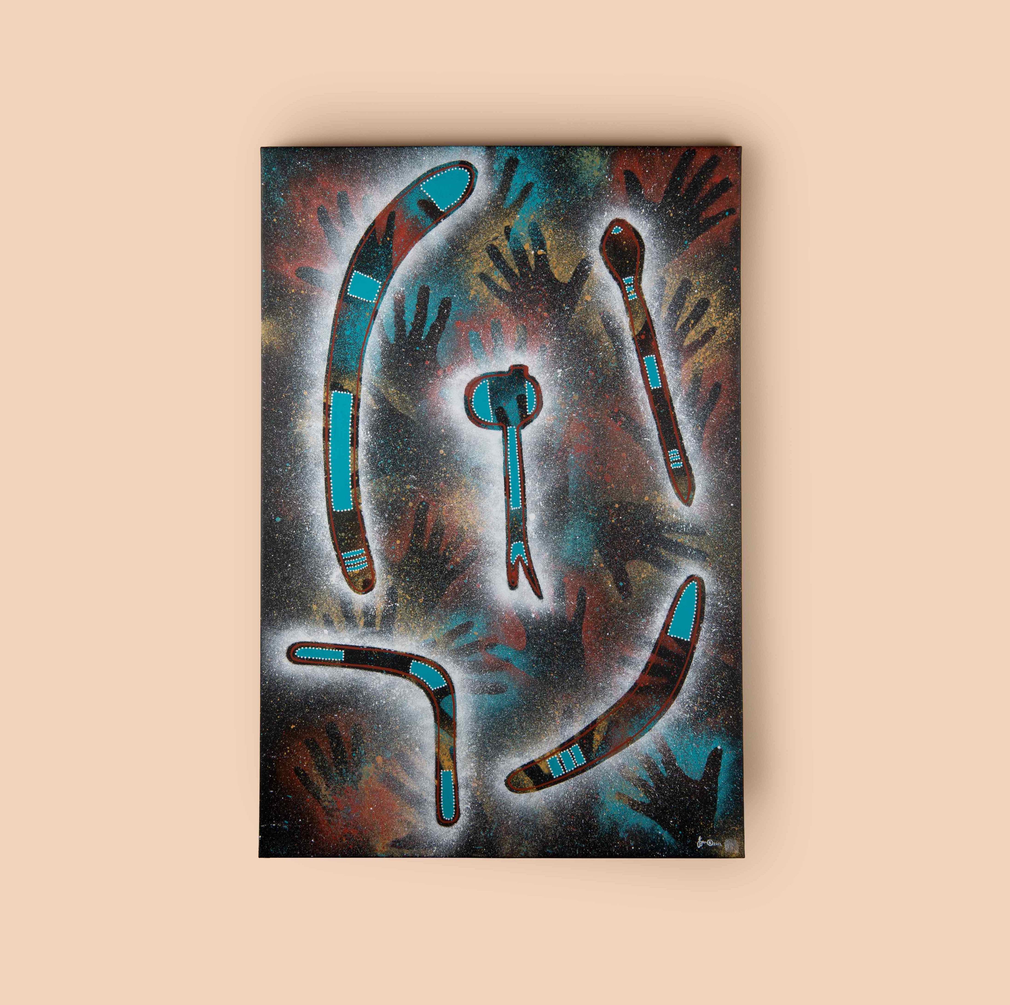 31. A N C I E N T W E A P O N R Y  painting