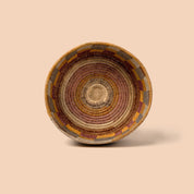 Coiled Pandanus Basket by Amanda Djawarbuma