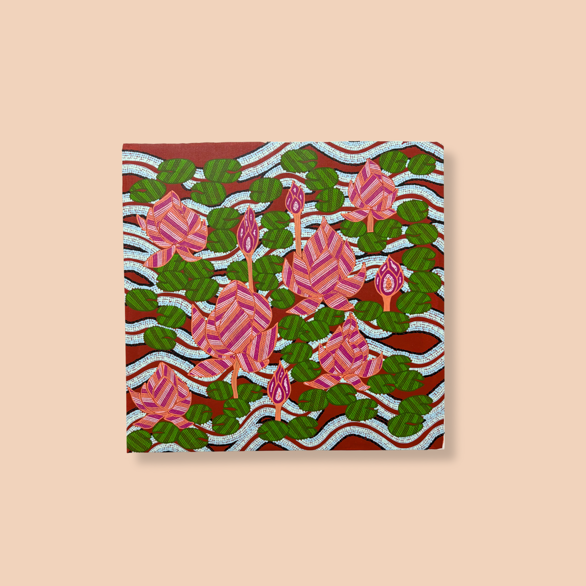 Water Lily painting