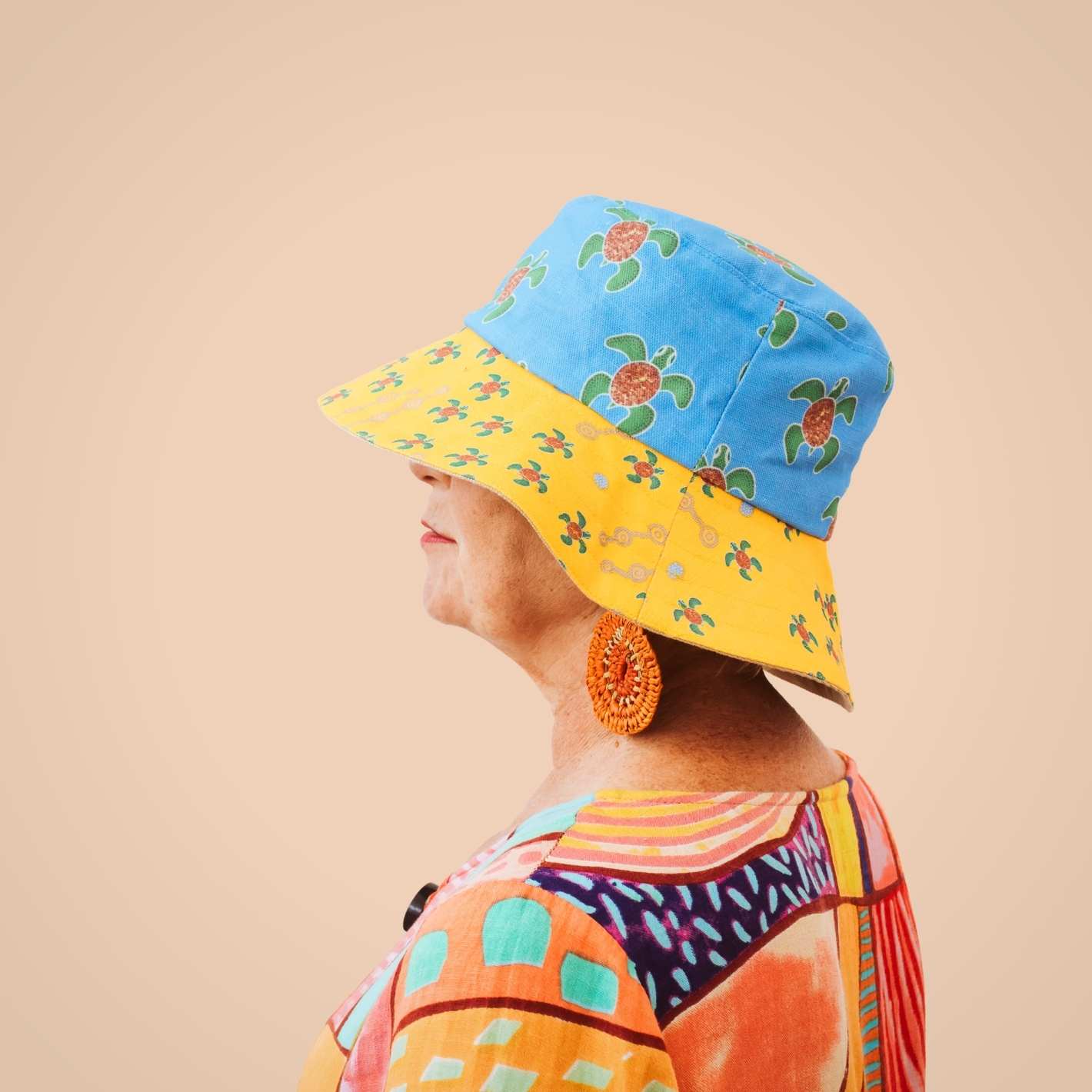 Nesting Turtles Reversable Hat
