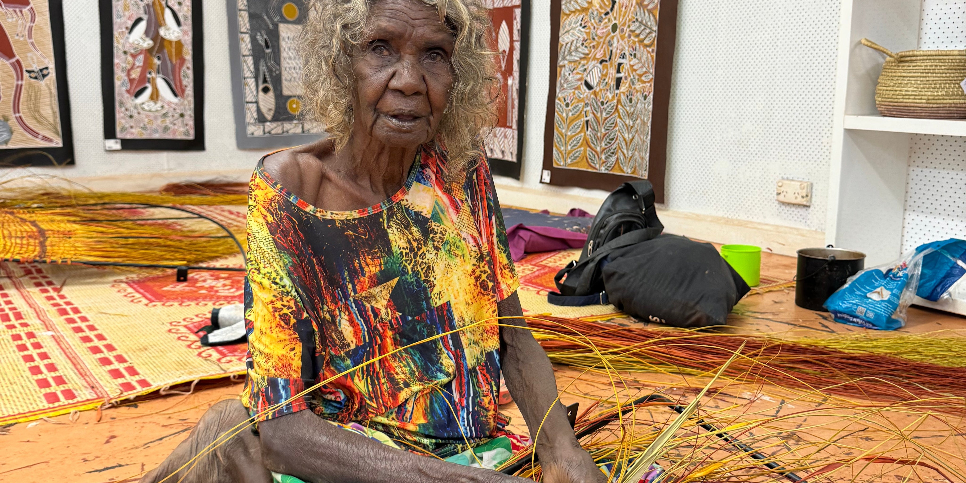 Visiting Bula’bula Arts in Ramingining