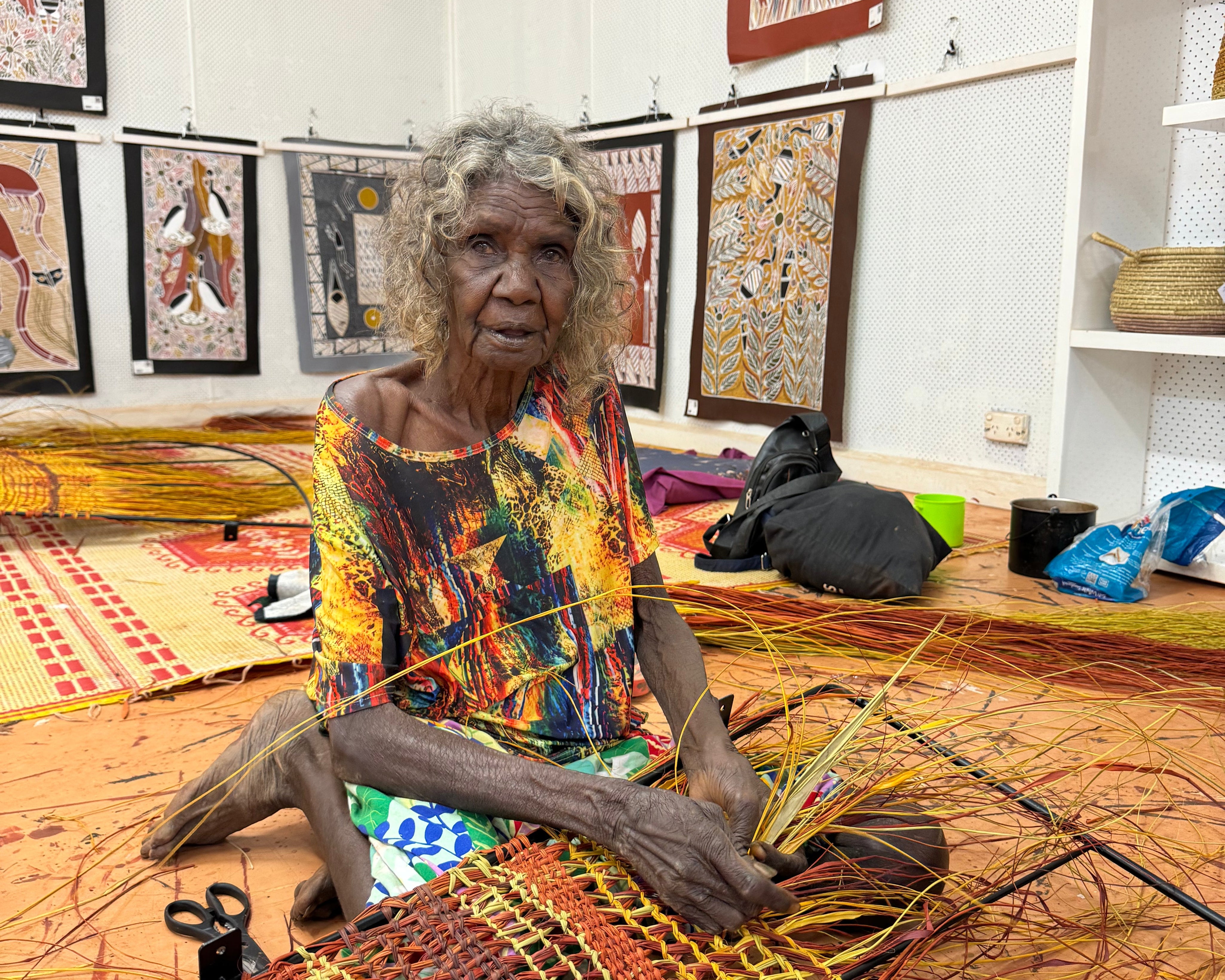 Visiting Bula’bula Arts in Ramingining