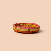 Gani Basket by Carly Wallace - Pink/Orange/Yellow