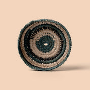 Gani Basket by Carly Wallace - Blue/Black/Natural