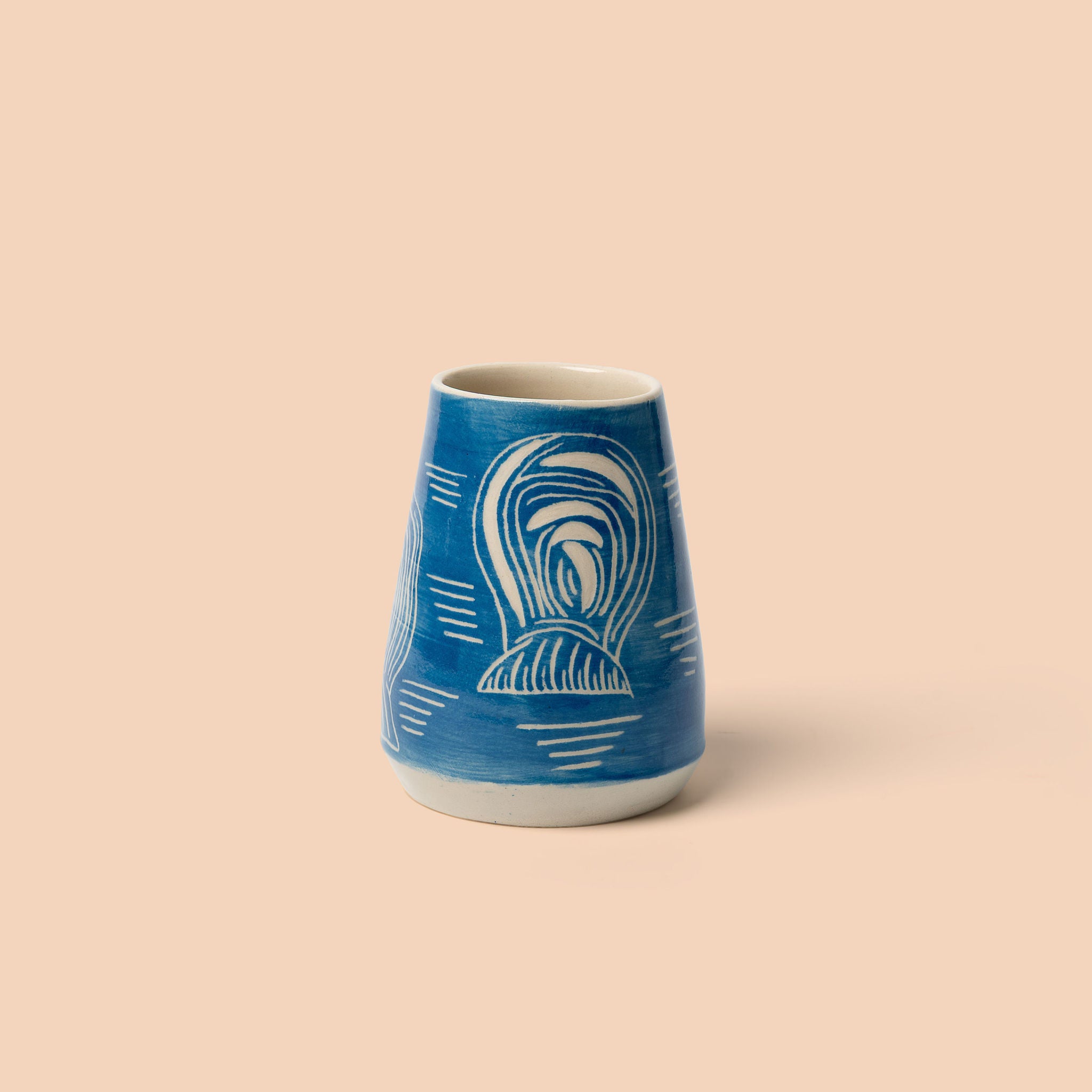 Ceramic Vase by Edna Ambrym Wangallay
