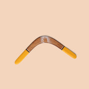 Painted Returning Boomerang by Bingkin - Dean Tyson