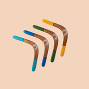 Painted Returning Boomerang by Bingkin - Dean Tyson