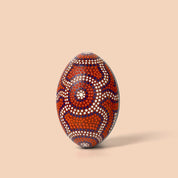 Emu Egg by Skeenarang Booma - Orange/Brown