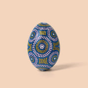 Emu Egg by Skeenarang Booma - Blue/Yellow