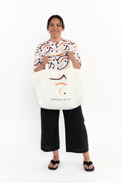 Aboriginal Art Co Oversized Tote Bag
