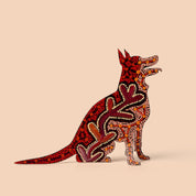 Painted Metal Dog - Junior