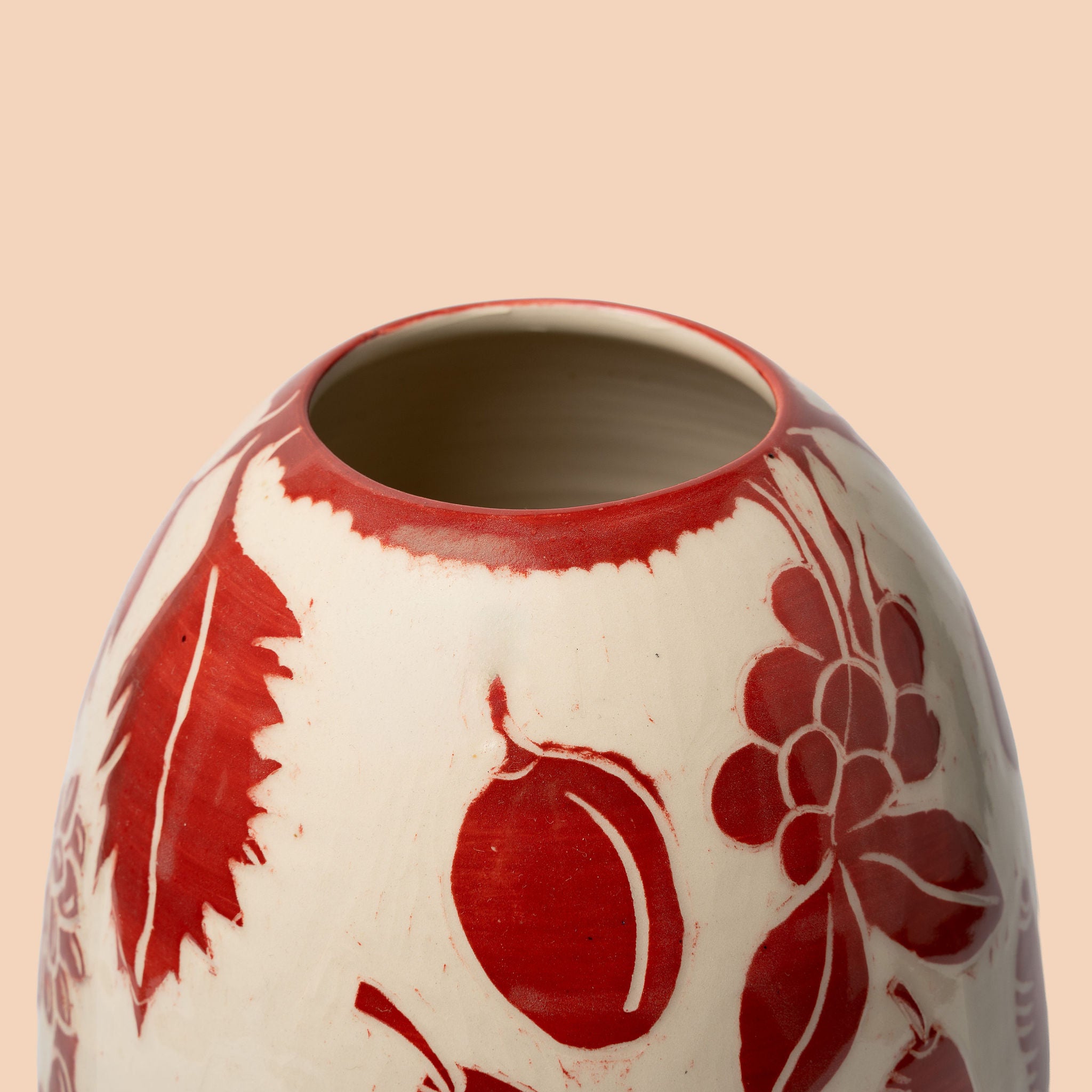 Ceramic Vase by Edna Ambrym Wangallay