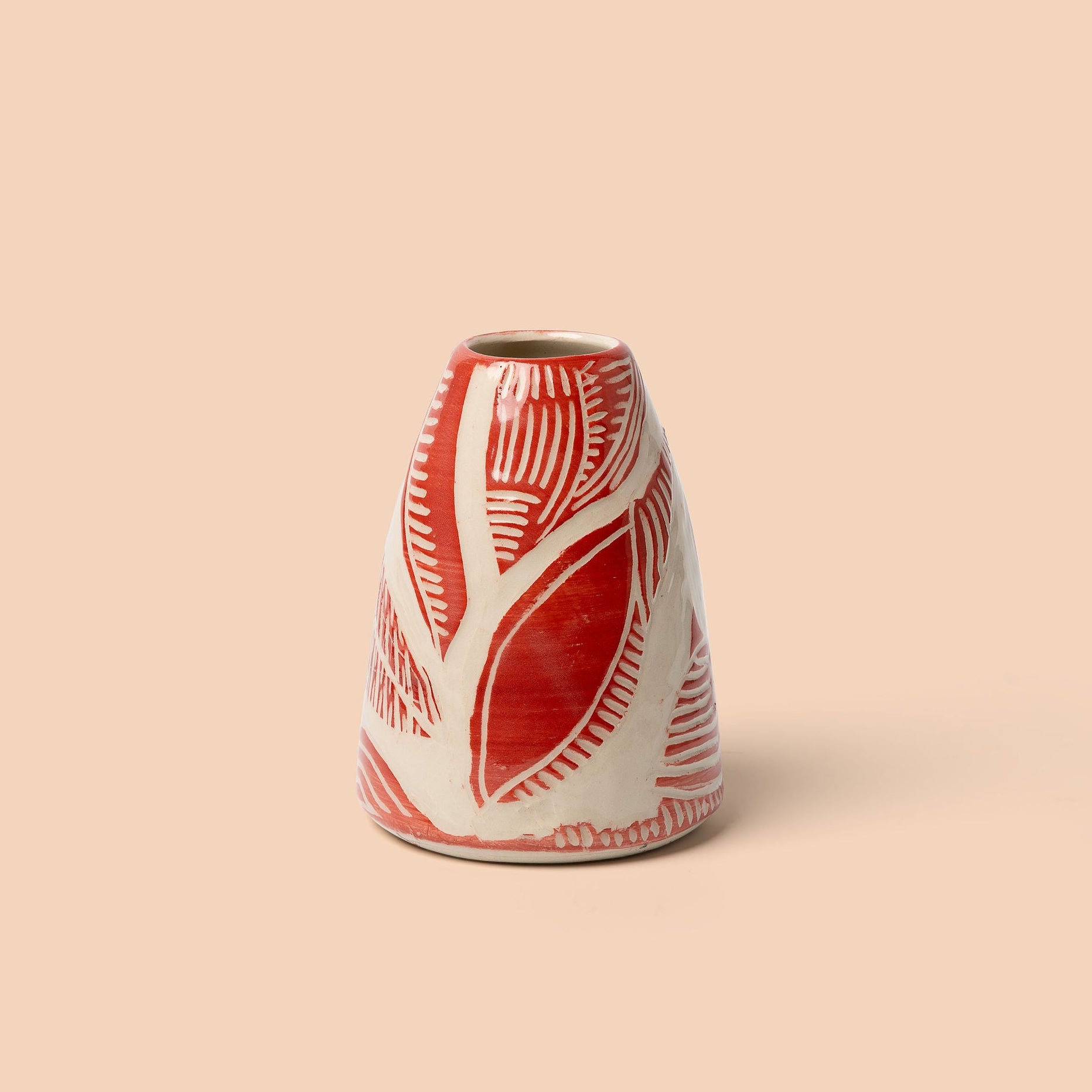 Ceramic Vase by Edna Ambrym Wangallay