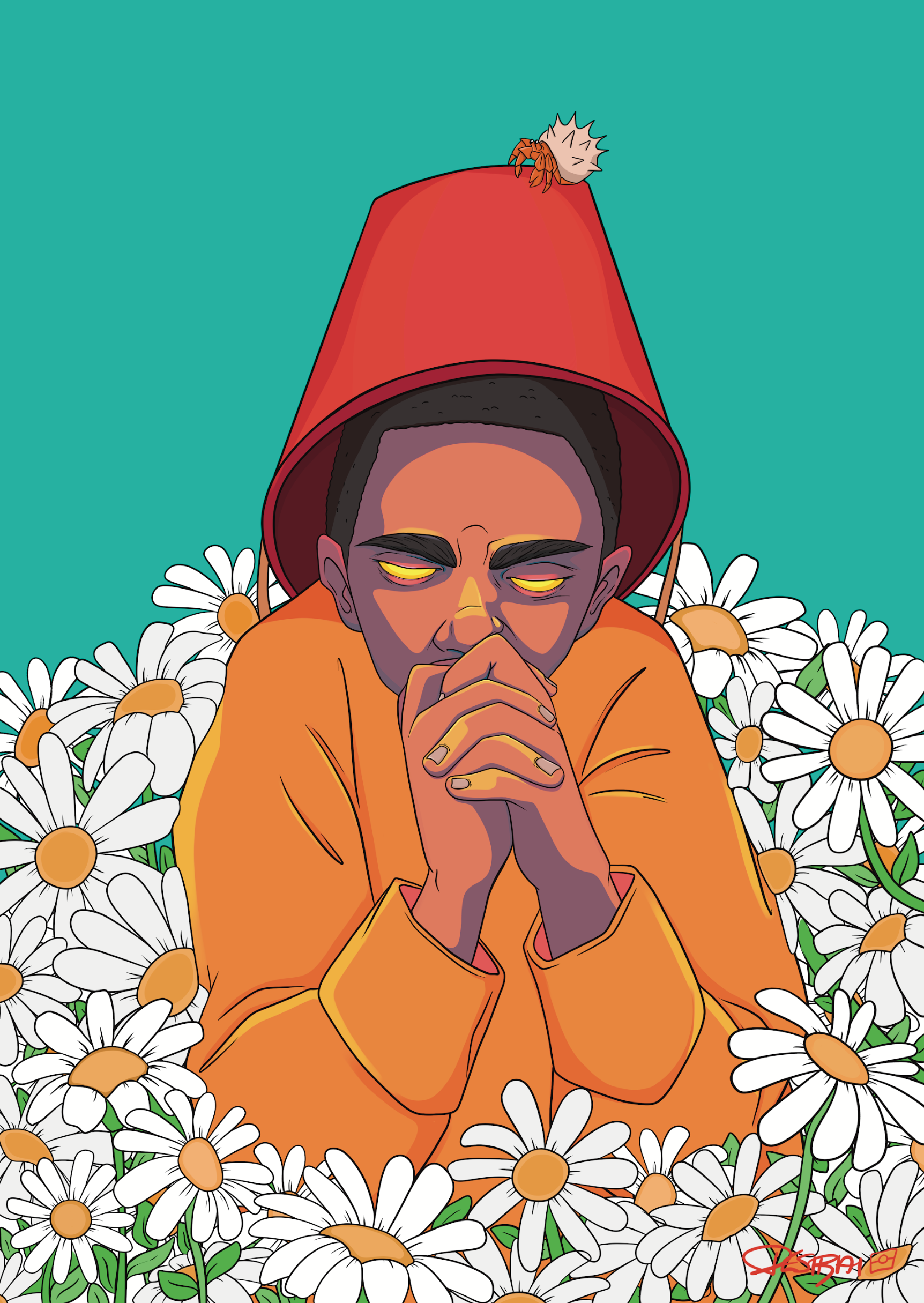 Golden Child (A3 Digital Print)