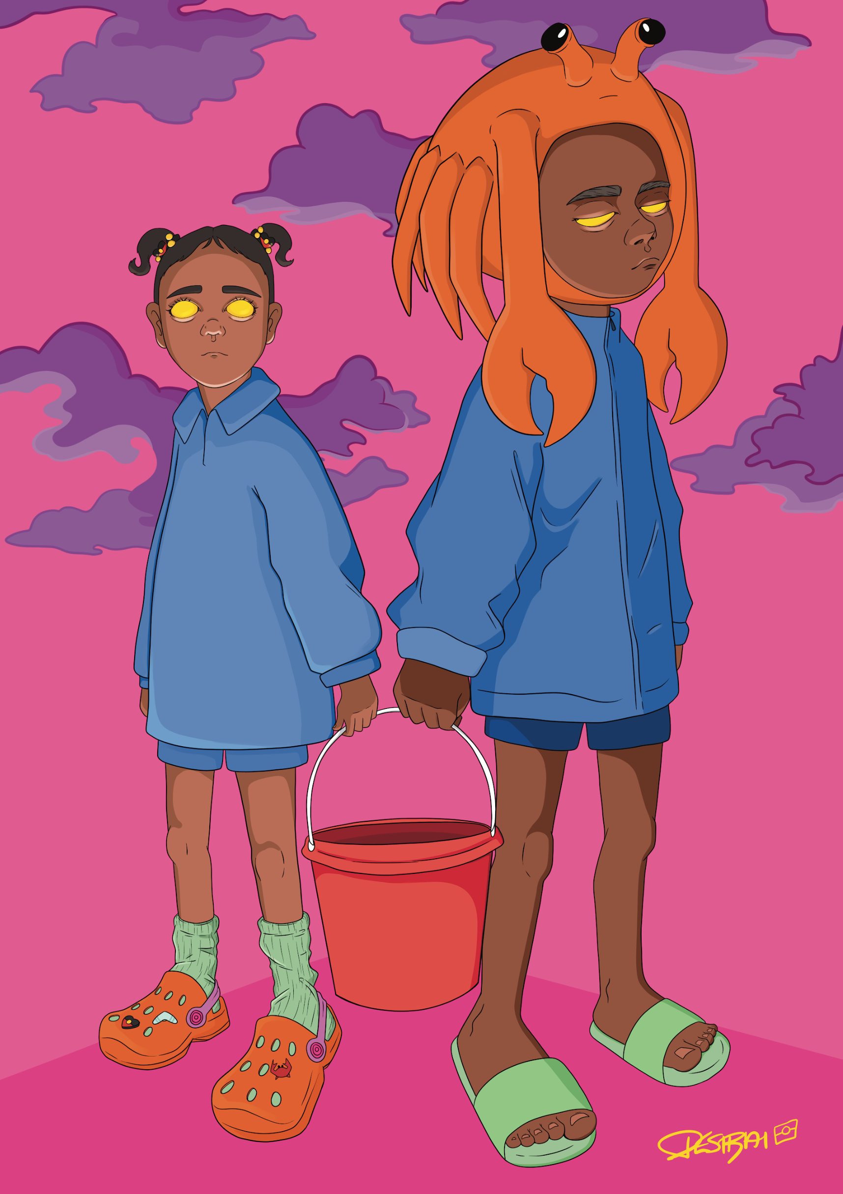 Inherited (Framed Digital Print)