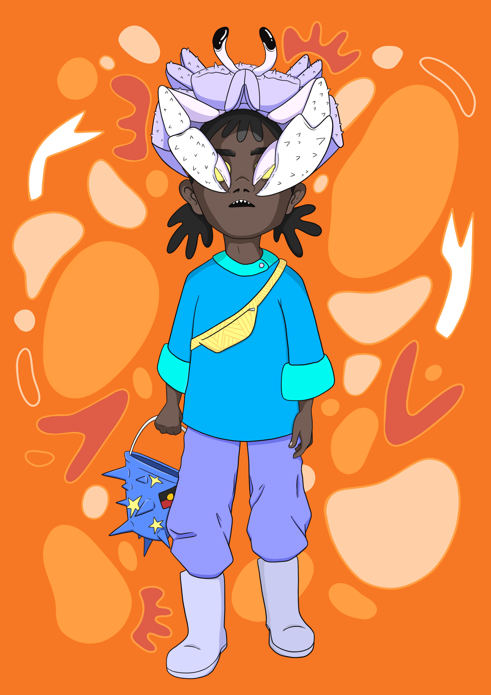 Keeping My Head Down (Framed Digital Print)