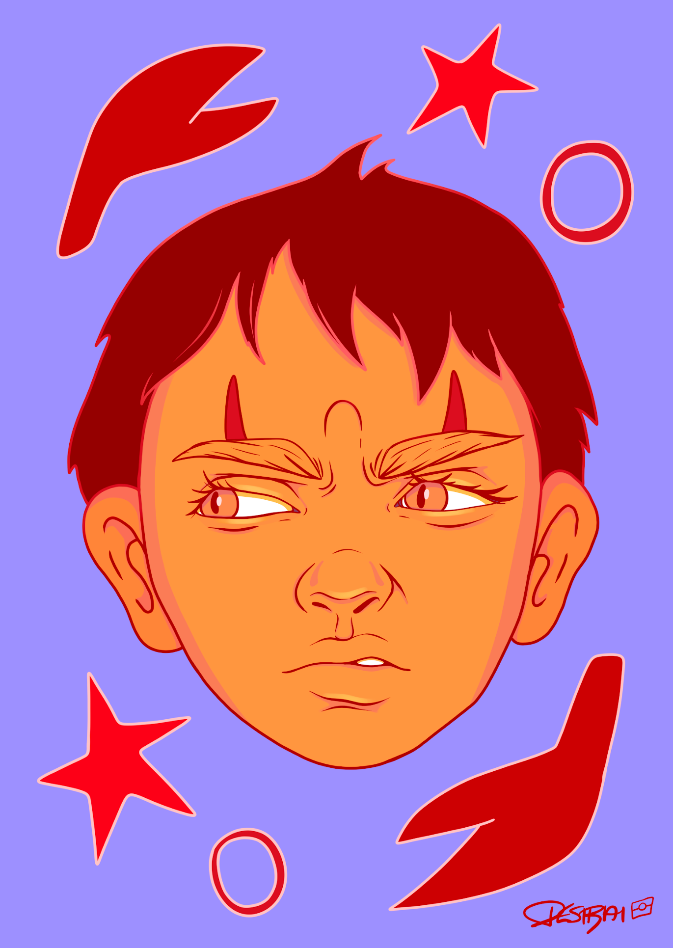 Crabby (A3 Digital Print)