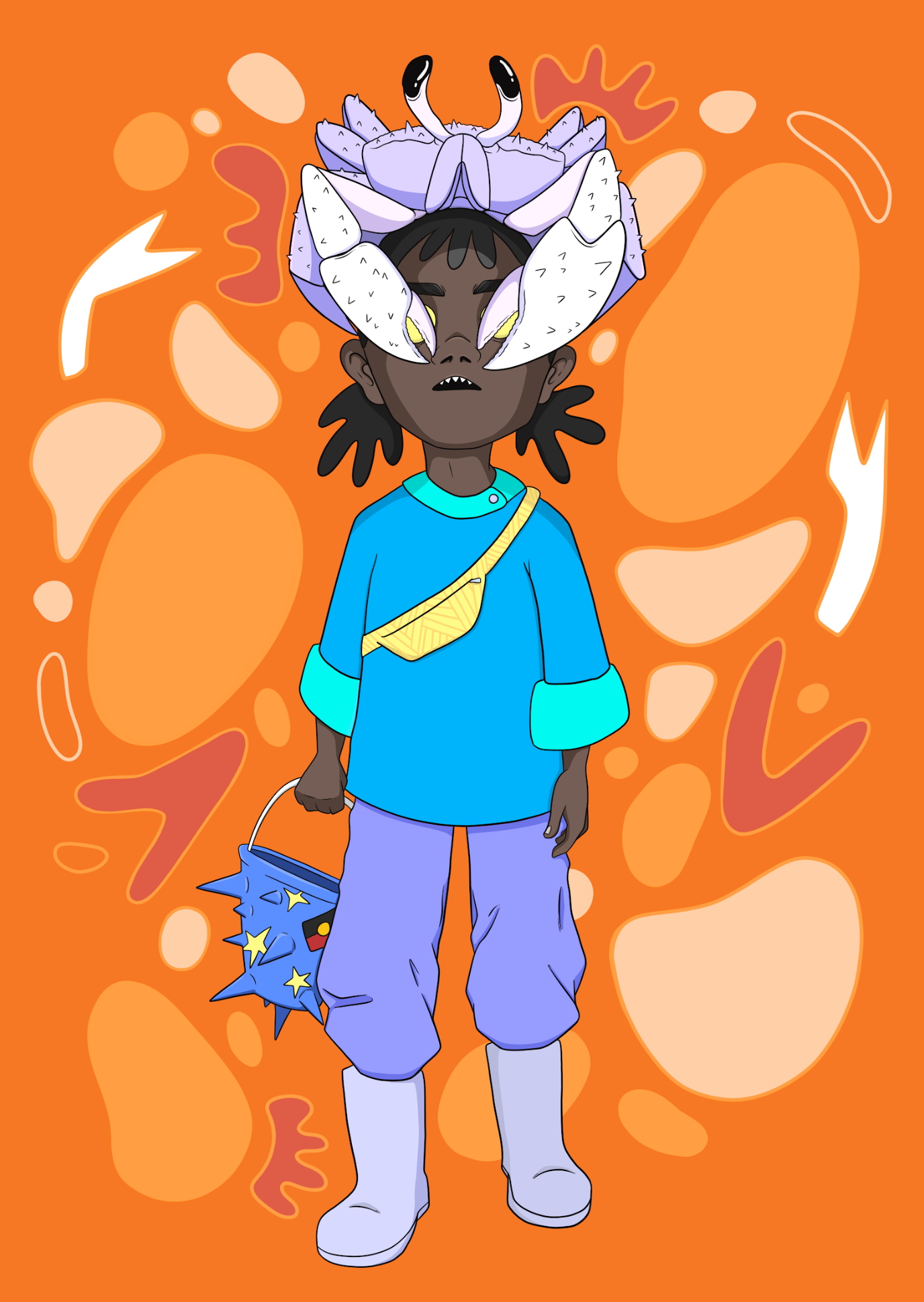 Keeping My Head Down (A3 Digital Print)