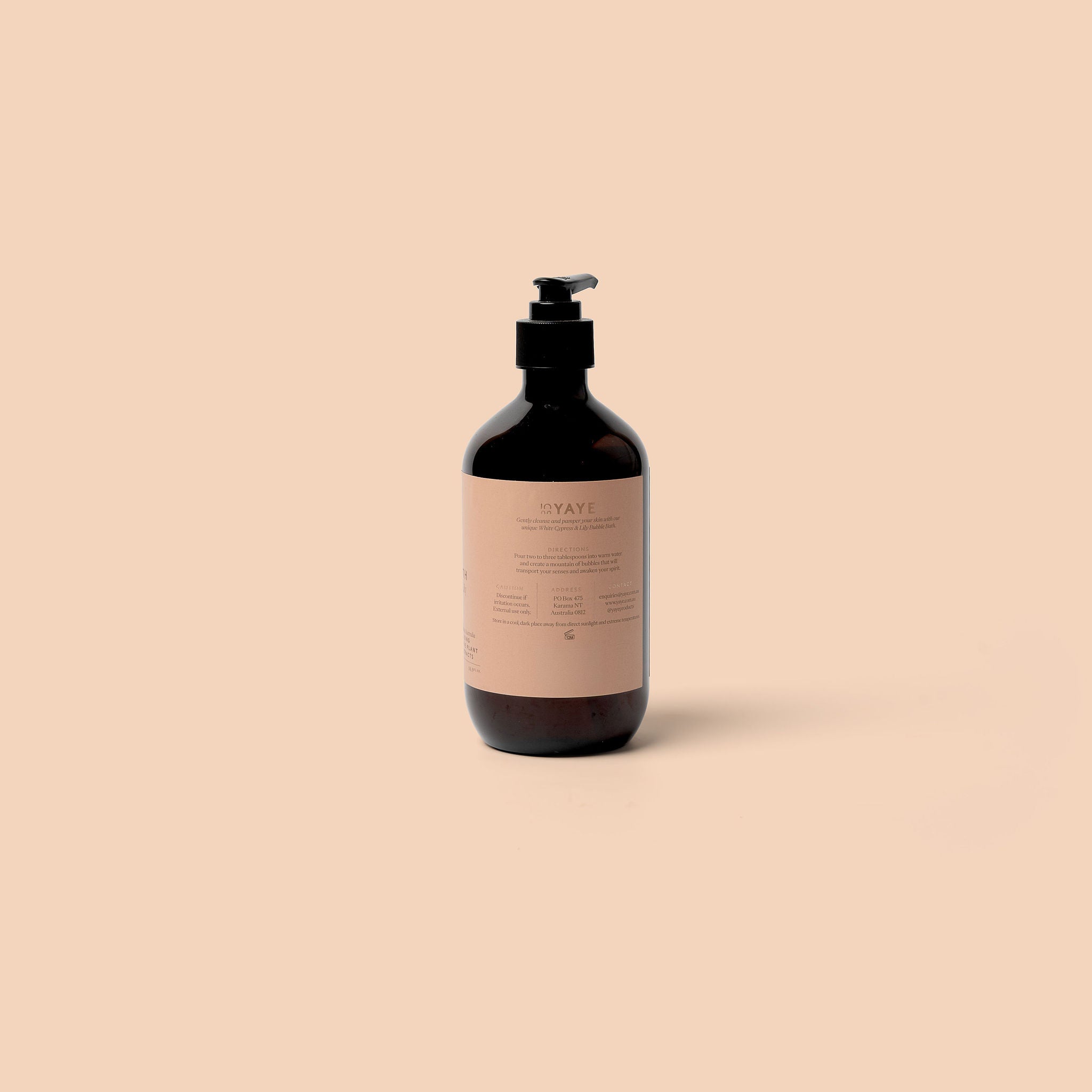 Yaye Bubble Bath - White Cypress & Lily 500ml