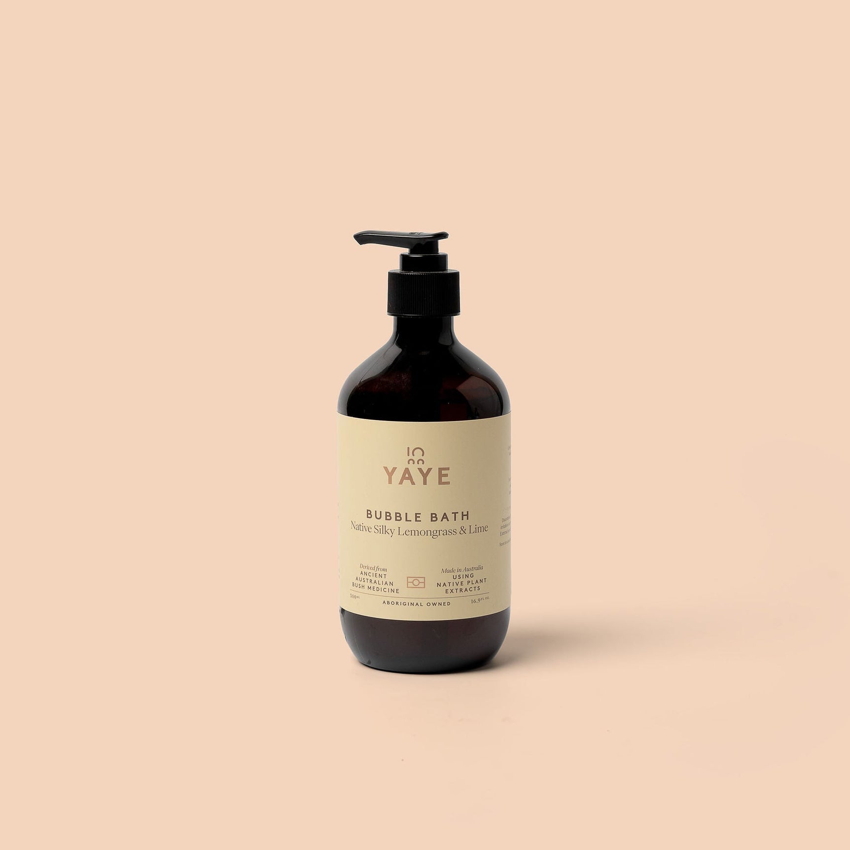 Yaye Bubble Bath - Native Silky Lemongrass & Lime 500ml