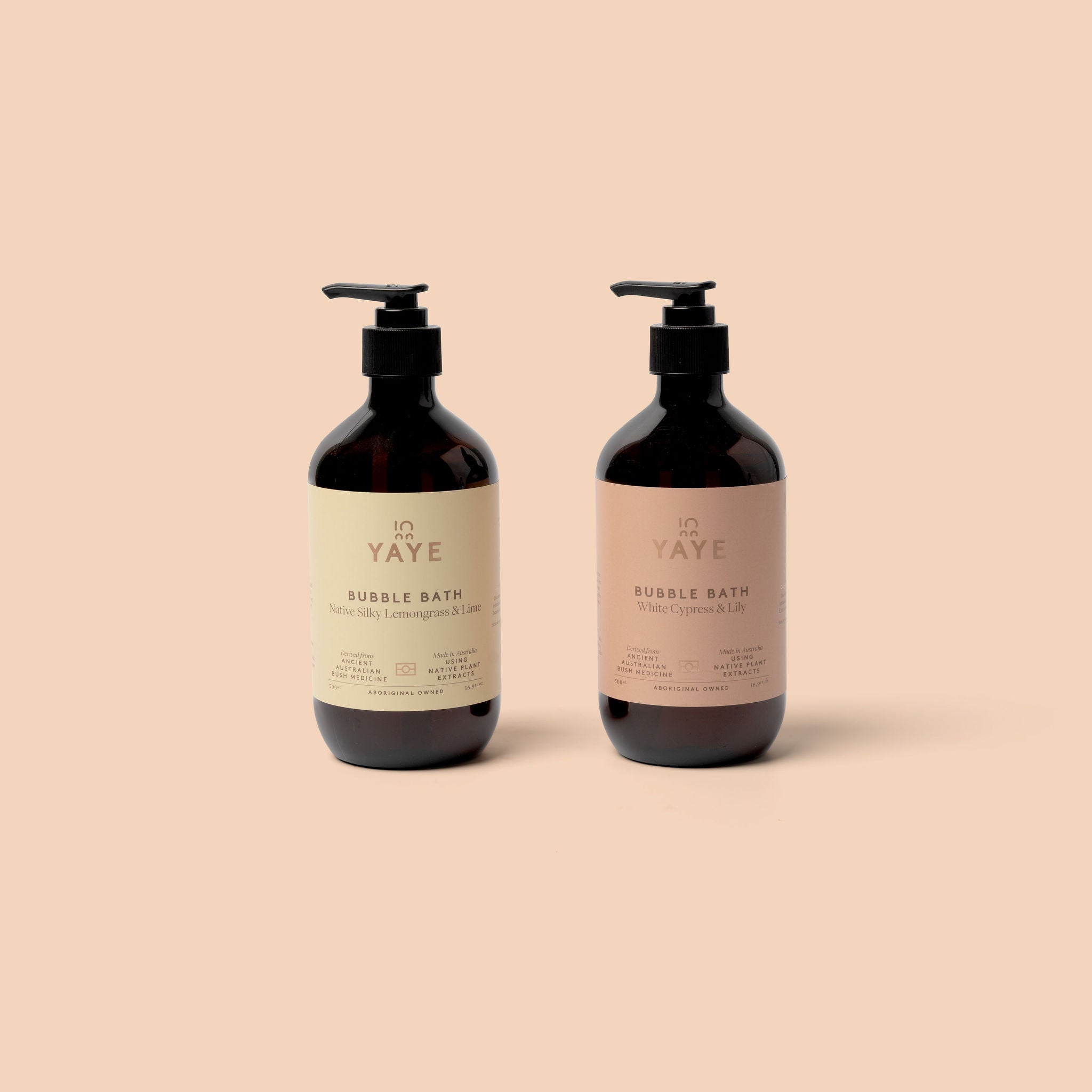 Yaye Bubble Bath - White Cypress & Lily 500ml