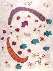 Mina Mina Jukurrpa (Mina Mina Dreaming) by Saraeva Napangardi Marshall