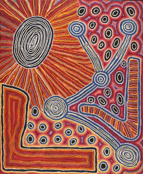 Lappi Lappi Jukurrpa (Lappi Lappi Dreaming) by Antonia Napangardi Michaels