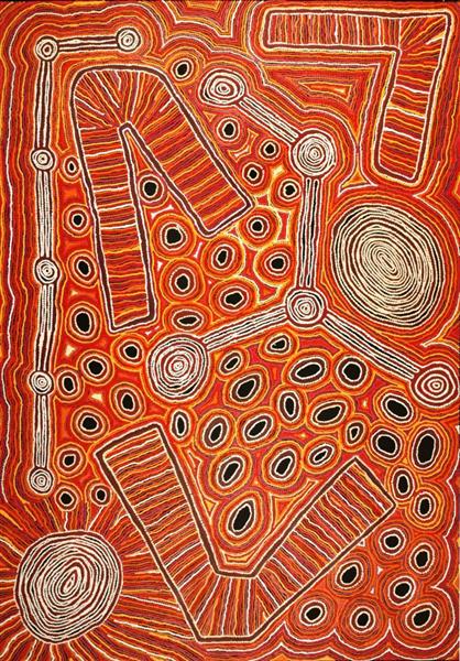 Lappi Lappi Jukurrpa (Lappi Lappi Dreaming) by Antonia Napangardi Michaels