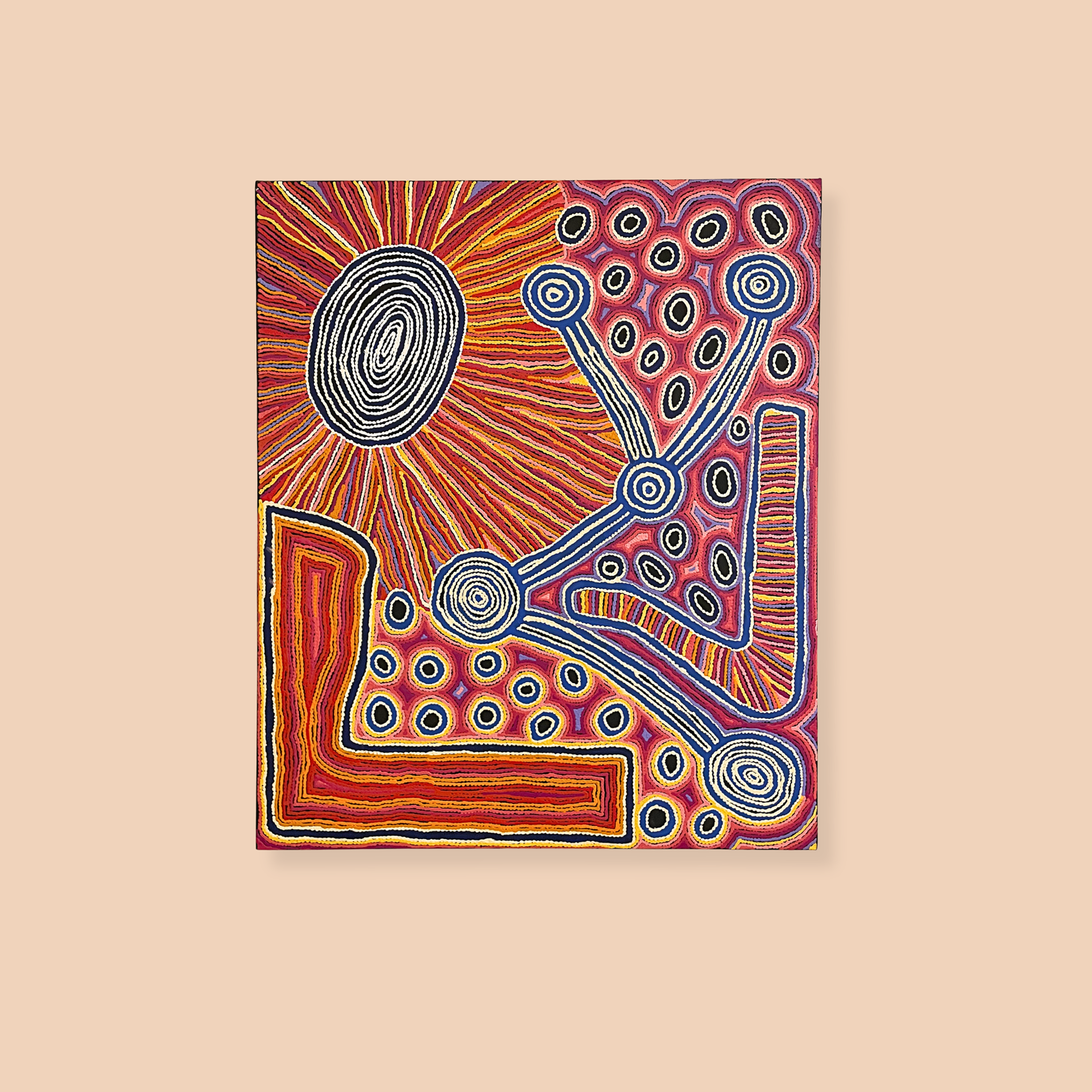 Lappi Lappi Jukurrpa (Lappi Lappi Dreaming) by Antonia Napangardi Michaels