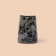 Stoneware vase by Tjunkaya Tapaya OAM